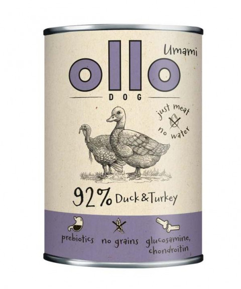 Ollo Umami kaczka, indyk 400 g