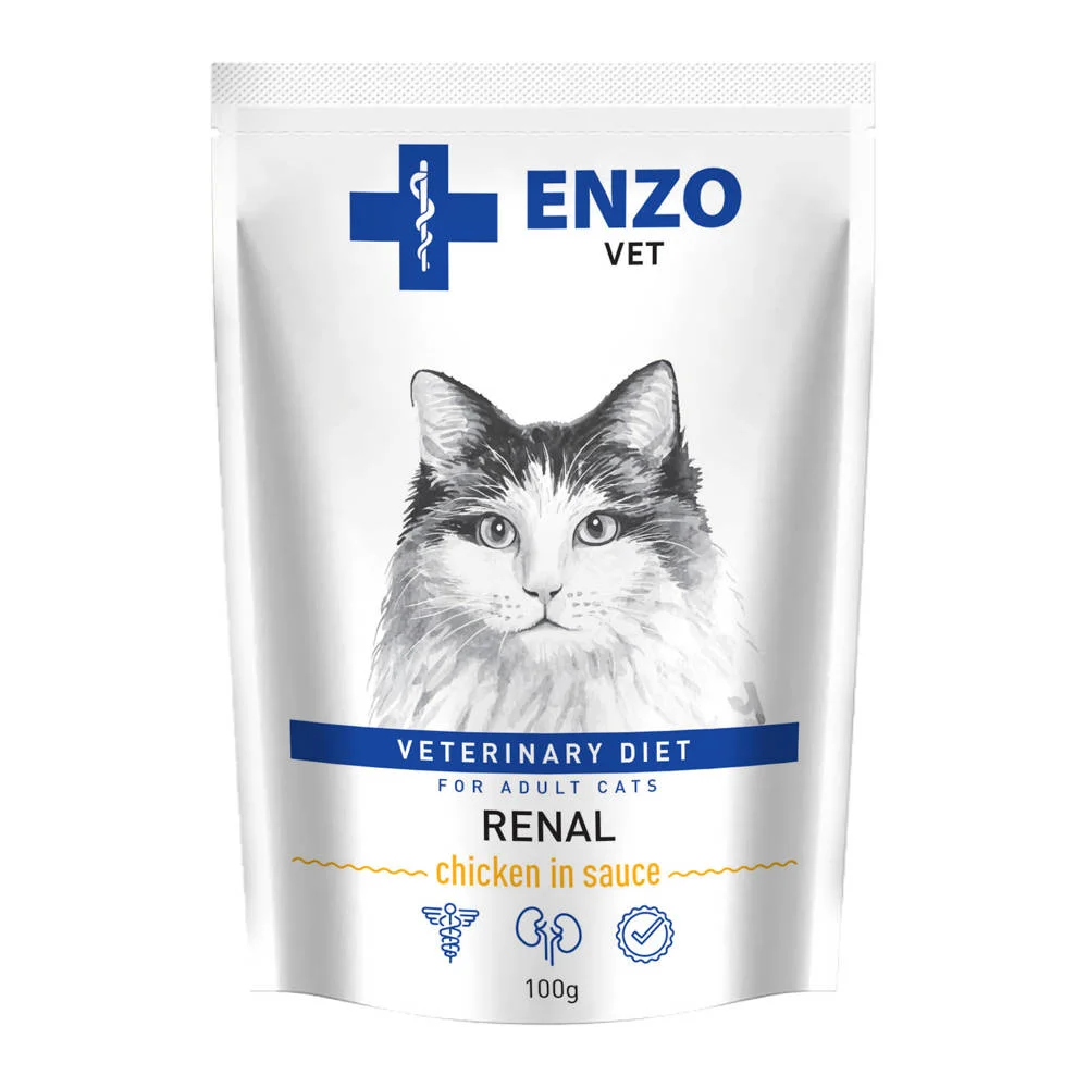 Enzo Vet Renal kurczak w sosie adult 100 g