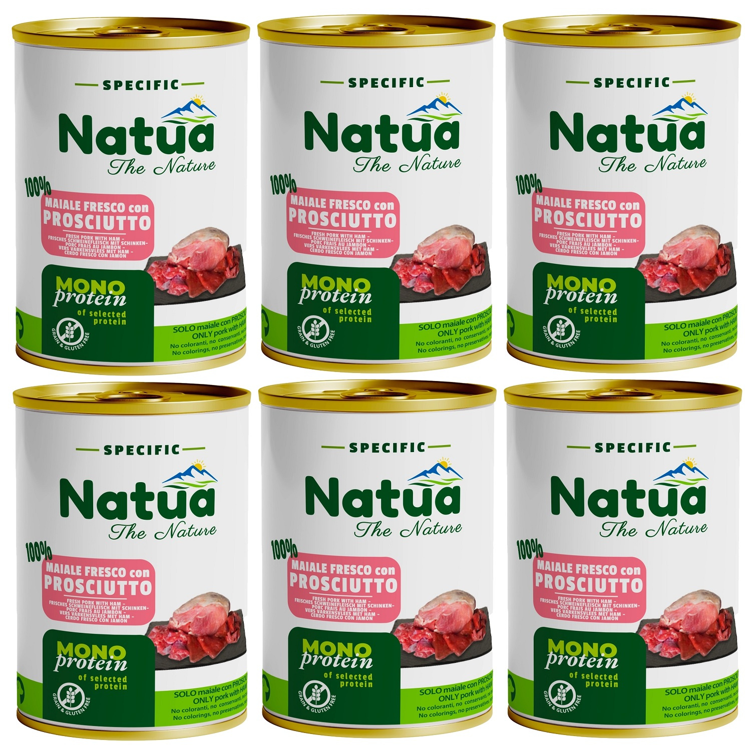 Natua szynka 400 g × 6