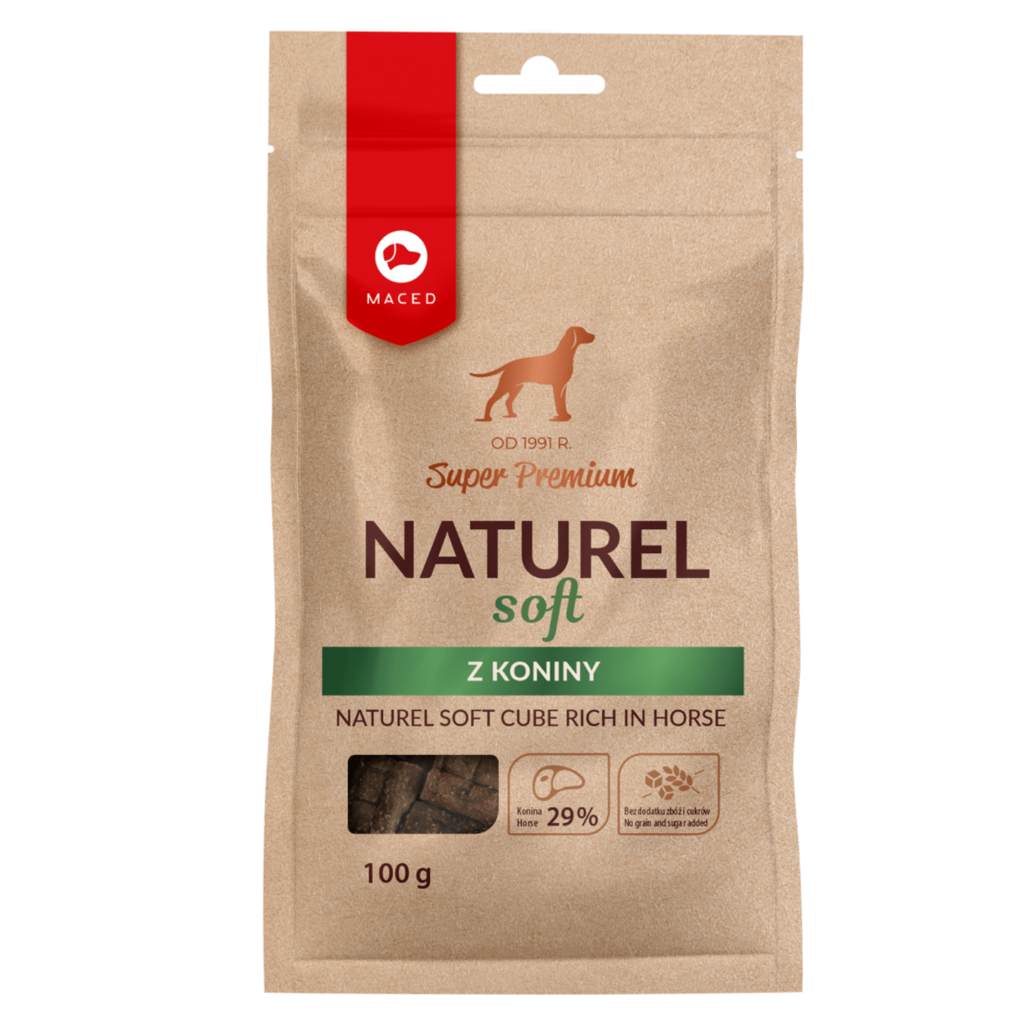 Maced Naturel Soft konina adult 100 g