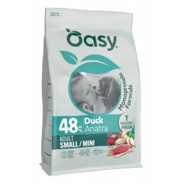 Oasy Monoprotein kaczka adult małe rasy 2 kg