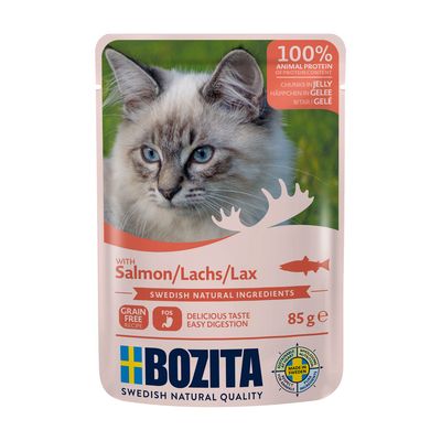 Bozita Digestive łosoś w galaretce adult 85 g × 12