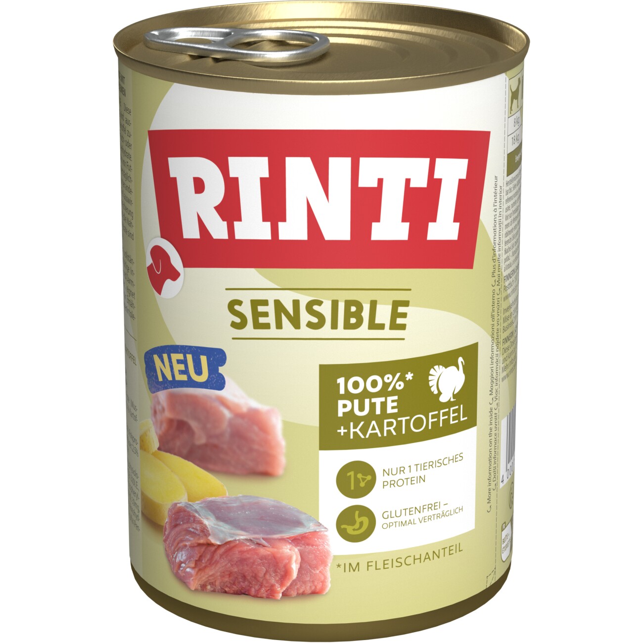 Rinti Sensible indyk adult 400 g × 12