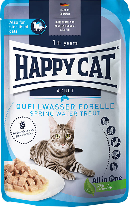 Happy Cat Culinary pstrąg w sosie adult 85 g