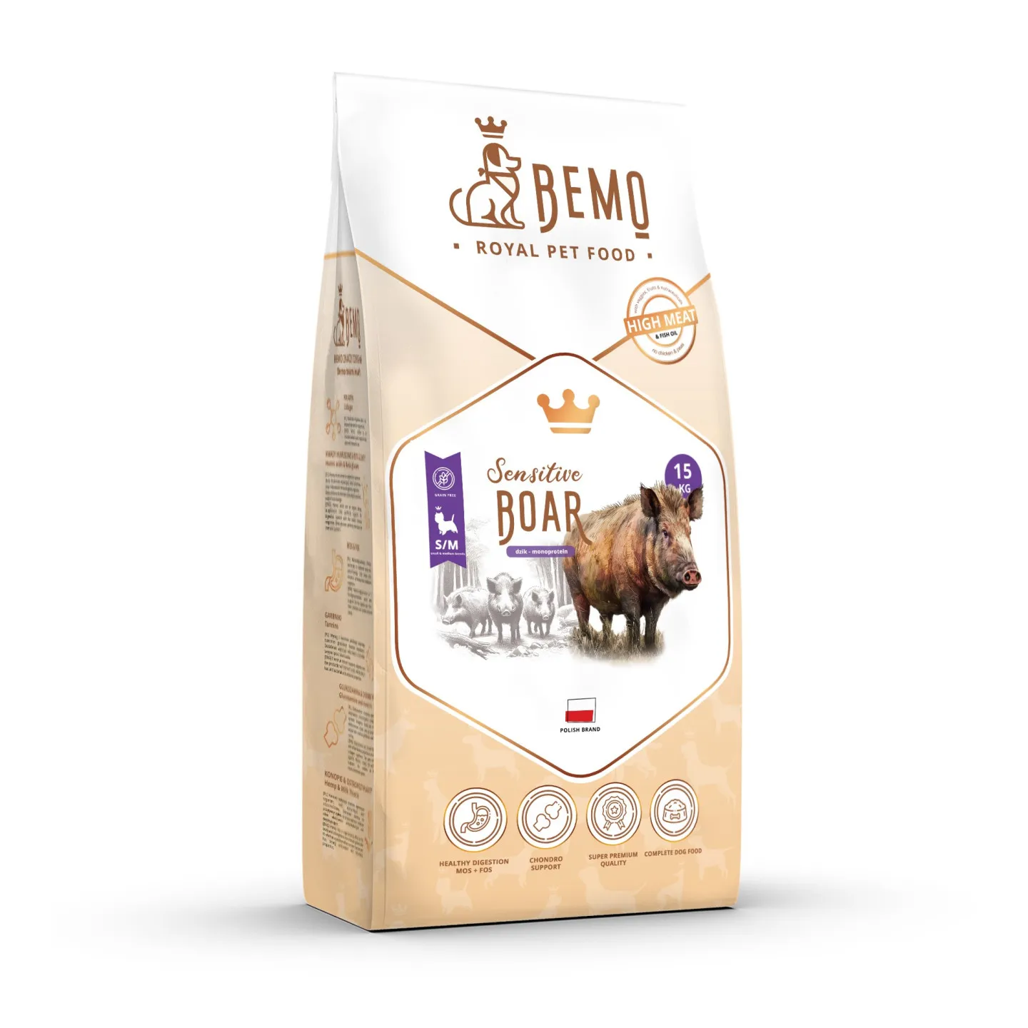 Bemo Sensitive dziczyzna adult 15 kg