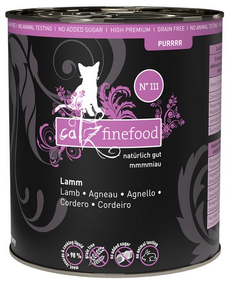 Catz Finefood Purrrr jagnięcina w bulionie adult 800 g