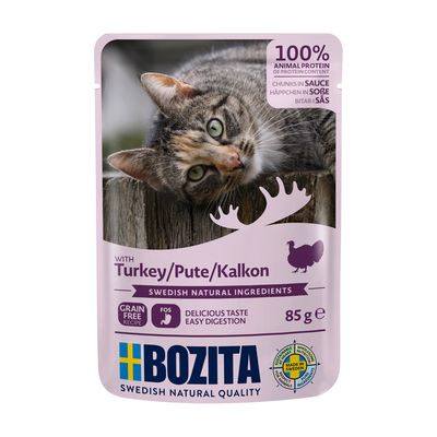Bozita indyk w sosie adult 85 g × 12