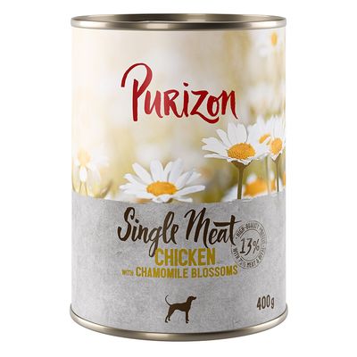 Purizon Single Meat kurczak 400 g × 12