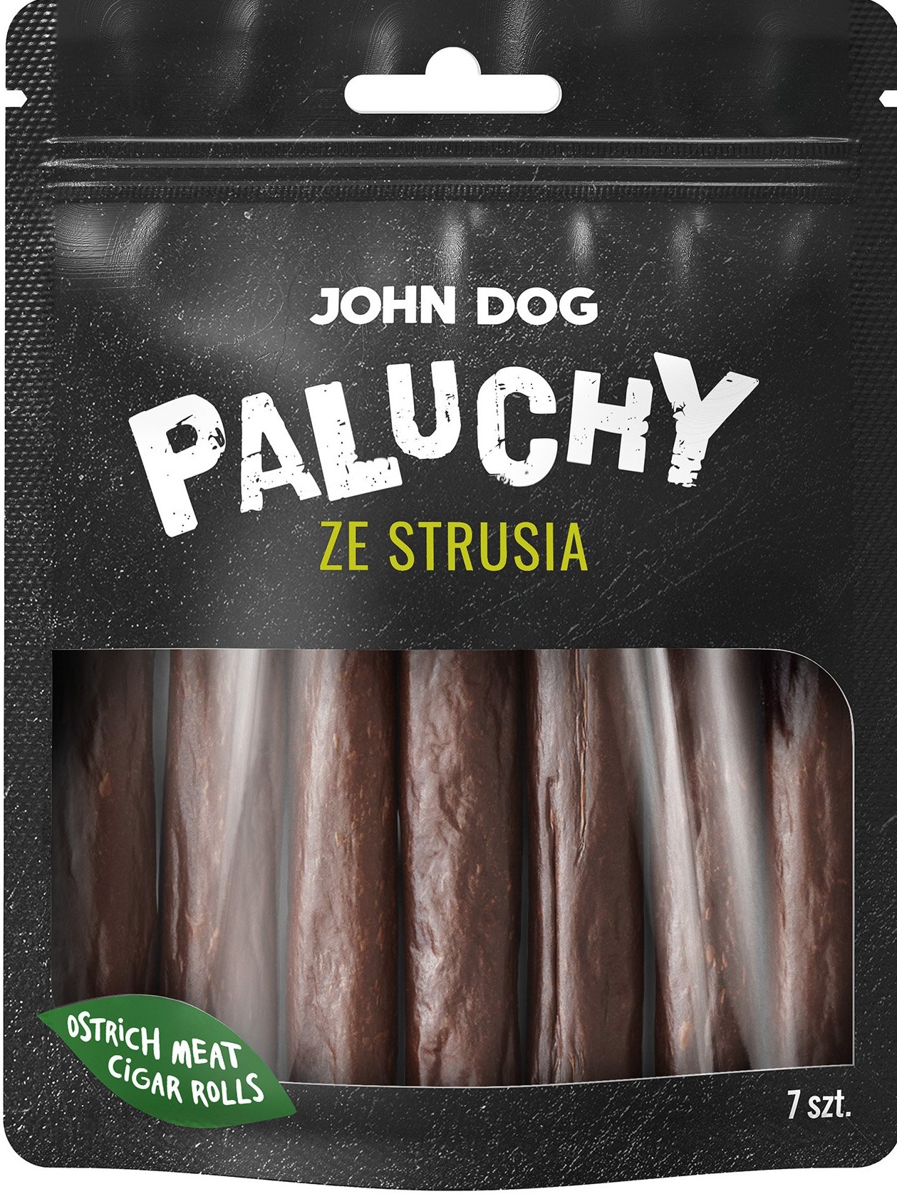 John Dog Paluchy Premium struś 7 g × 7