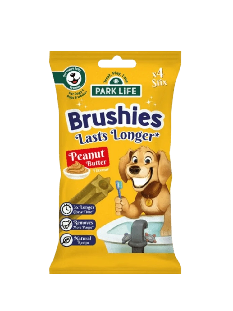 Park Life Brushies masło orzechowe puppy 80 g