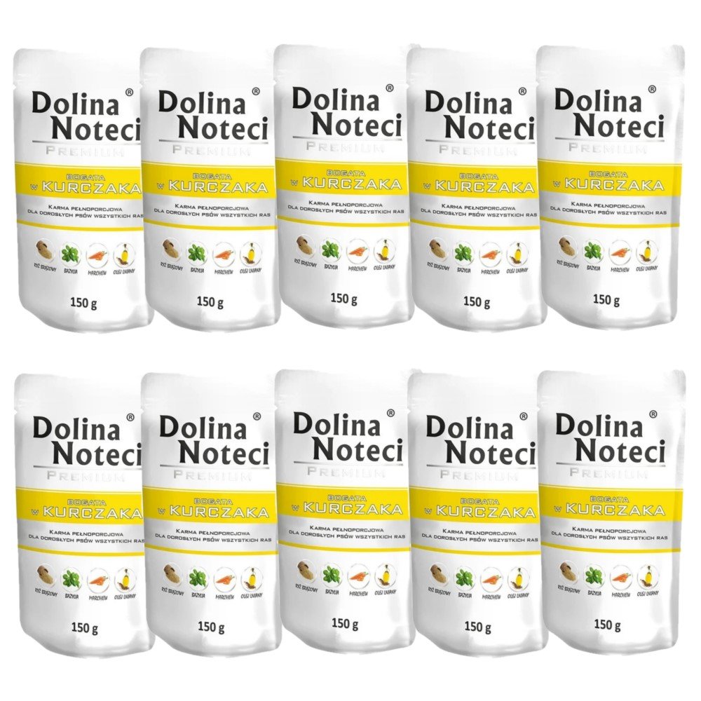 Dolina Noteci Premium kurczak 150 g × 10