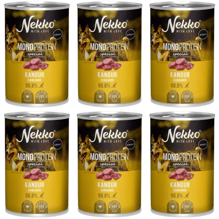 Nekko Mono kangur adult 400 g × 6