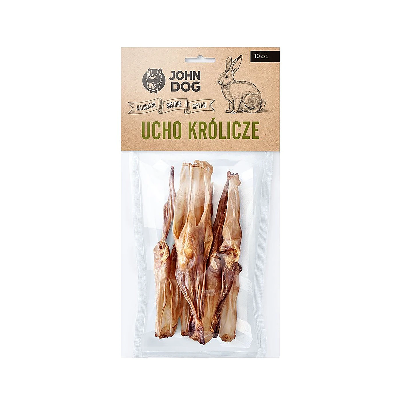 John Dog Gryzaki Naturalne królik