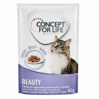 Concept for Life Beauty Skin & Coat w galaretce adult 85 g × 48