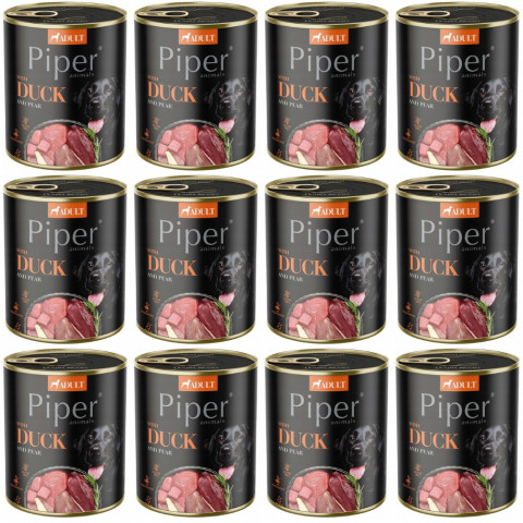 Piper kaczka z gruszką 800 g × 12