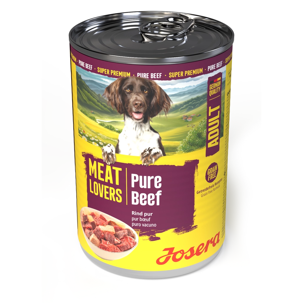 Josera Meat Lovers Pure wołowina adult 400 g × 12