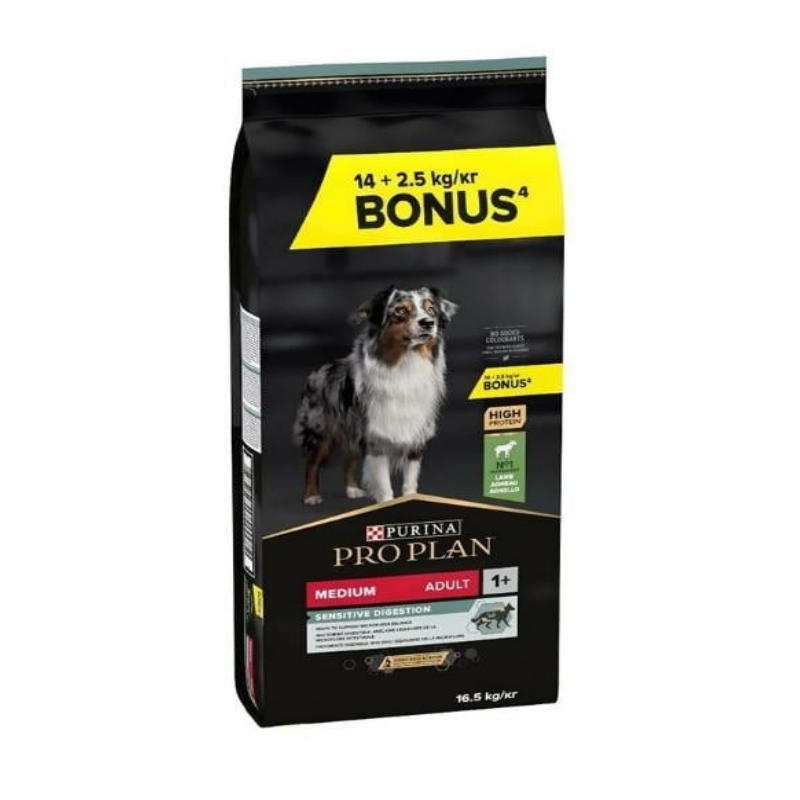 Purina Pro Plan jagnięcina adult średnie rasy 16,5 kg