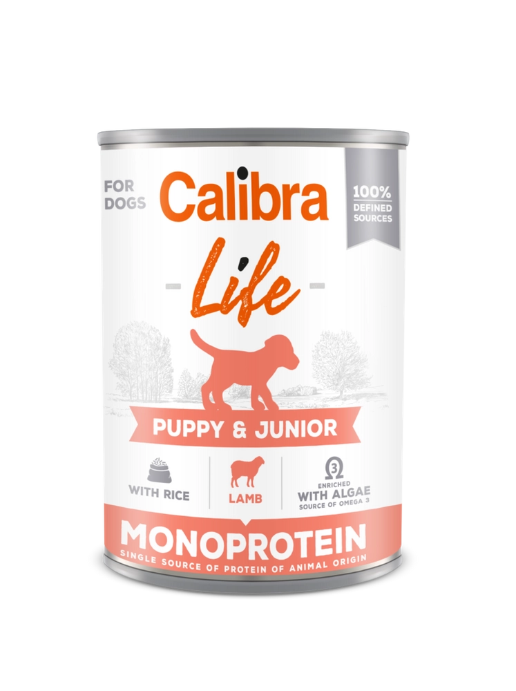 Calibra Dog Life jagnięcina puppy 400 g