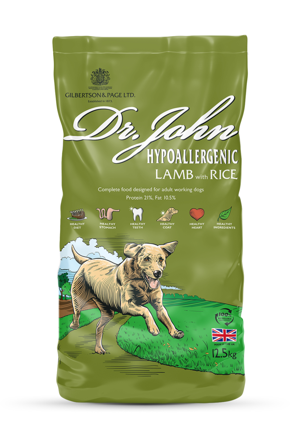 Dr John Hypoallergenic jagnięcina z ryżem 12,5 kg