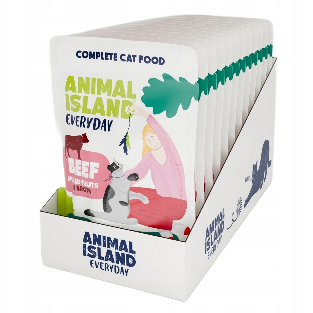 Animal Island Everyday wołowina 85 g × 12