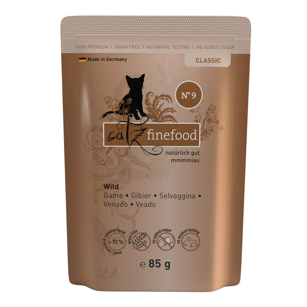 Catz Finefood Classic dziczyzna adult 85 g