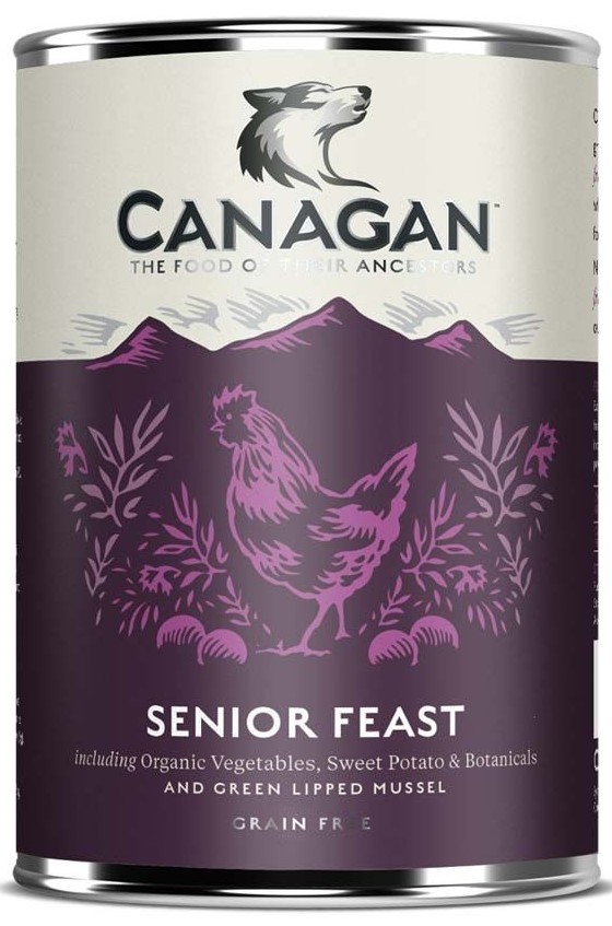 Canagan Senior Feast indyk, kurczak senior 400 g