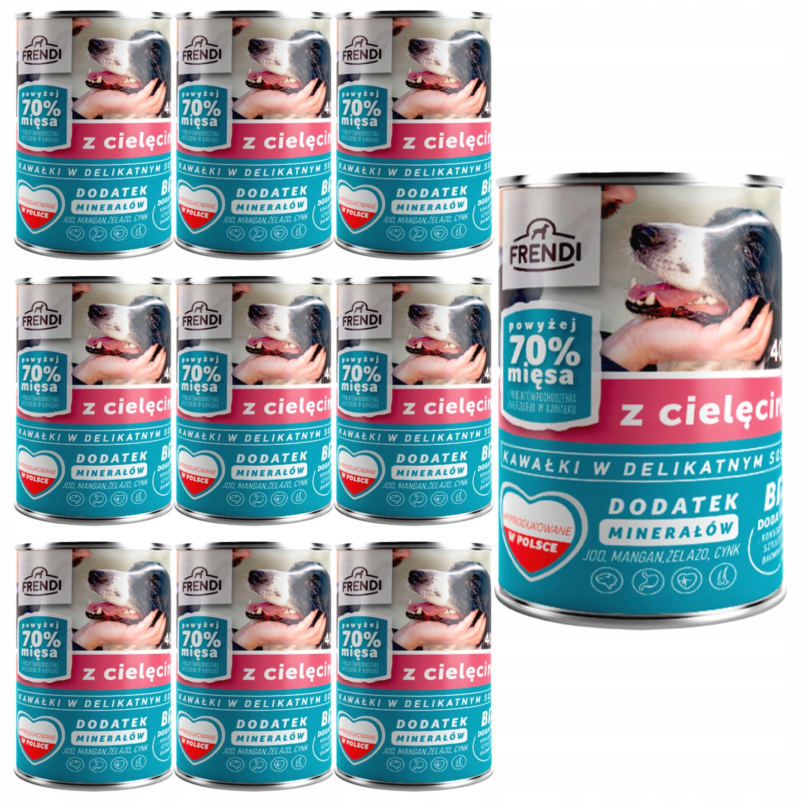 Pet Republic Frendi cielęcina 400 g × 10