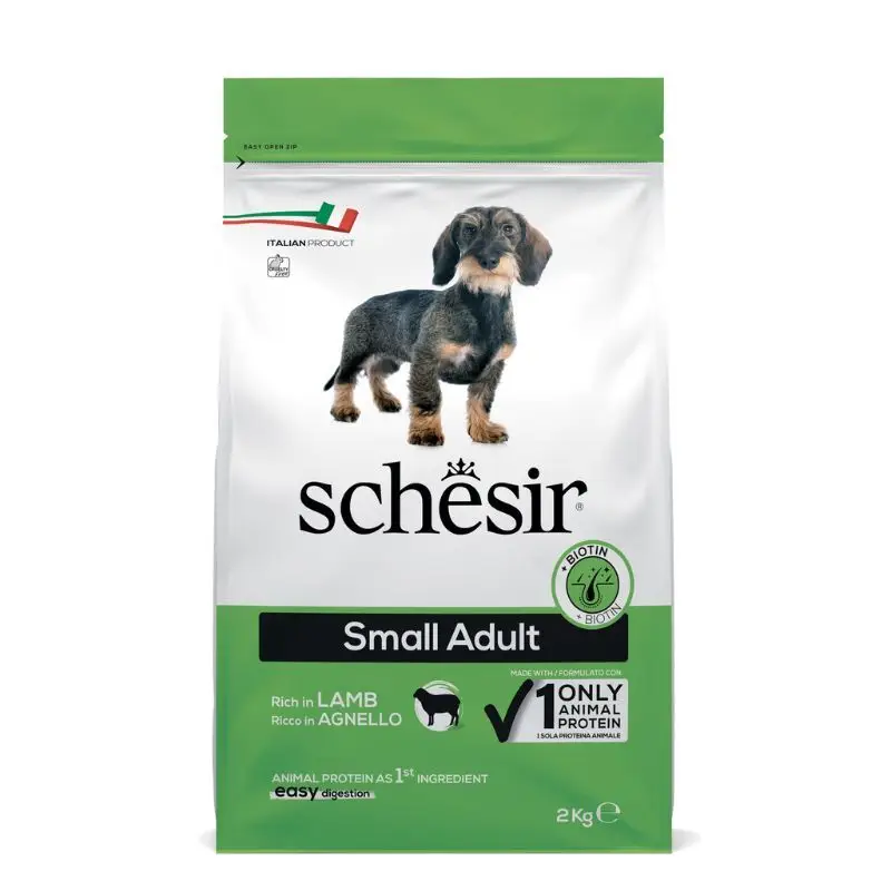Schesir Original jagnięcina adult małe rasy 2 kg
