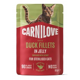Carnilove Sterilised kaczka w galaretce adult 85 g