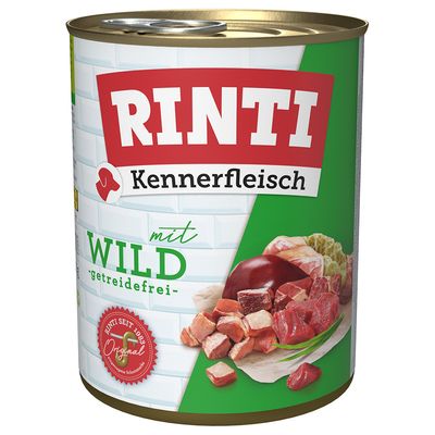 Rinti Kennerfleisch dziczyzna adult 800 g × 12