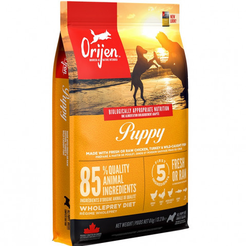 Orijen Puppy indyk, jajko, kurczak, ryba puppy 6 kg