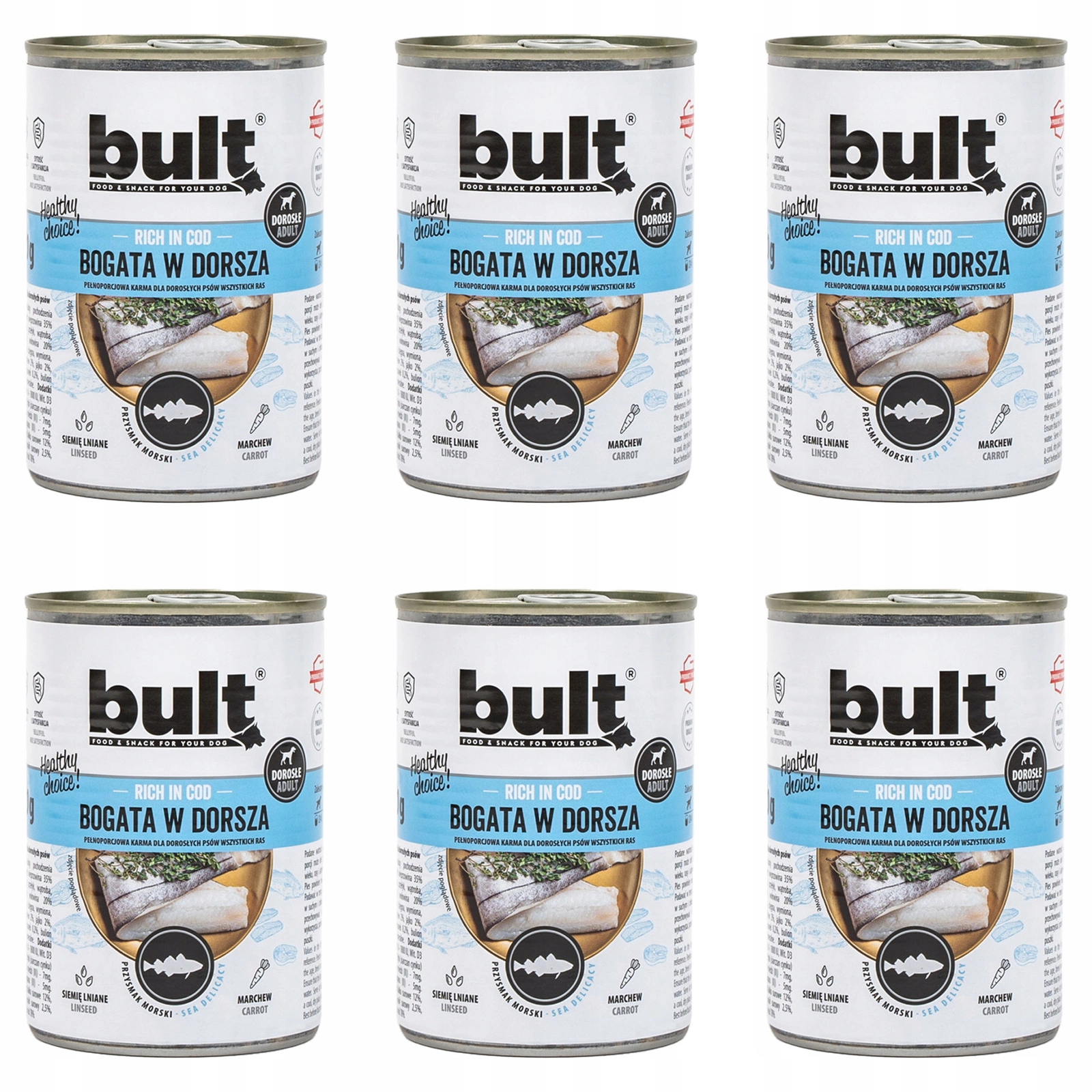 Bult Dorsz 800 g × 6