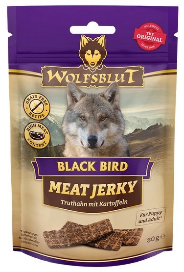 Wolfsblut Meat Jerky indyk 80 g
