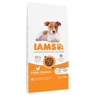 IAMS Advanced Nutrition kurczak puppy małe rasy, średnie rasy 12 kg