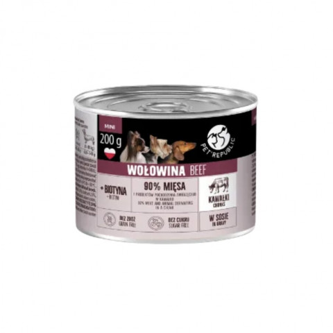 Pet Republic wołowina adult małe rasy 200 g