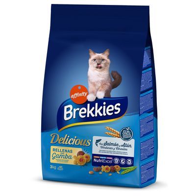 Brekkies Delicious ryba 3 kg × 2