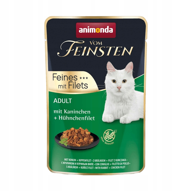 Animonda Vom Feinsten królik, kurczak w sosie adult 85 g