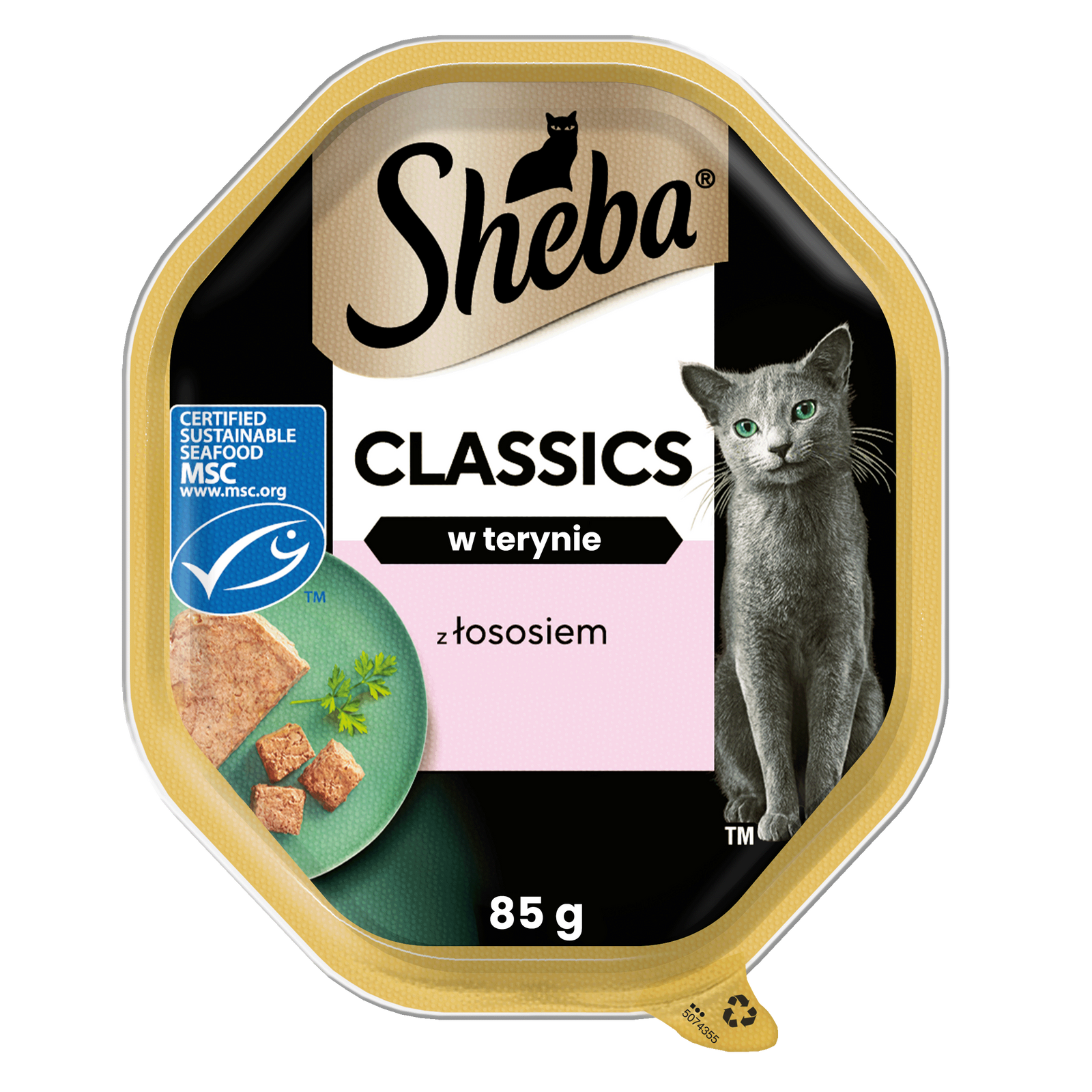 Sheba Classics łosoś pasztet adult 85 g
