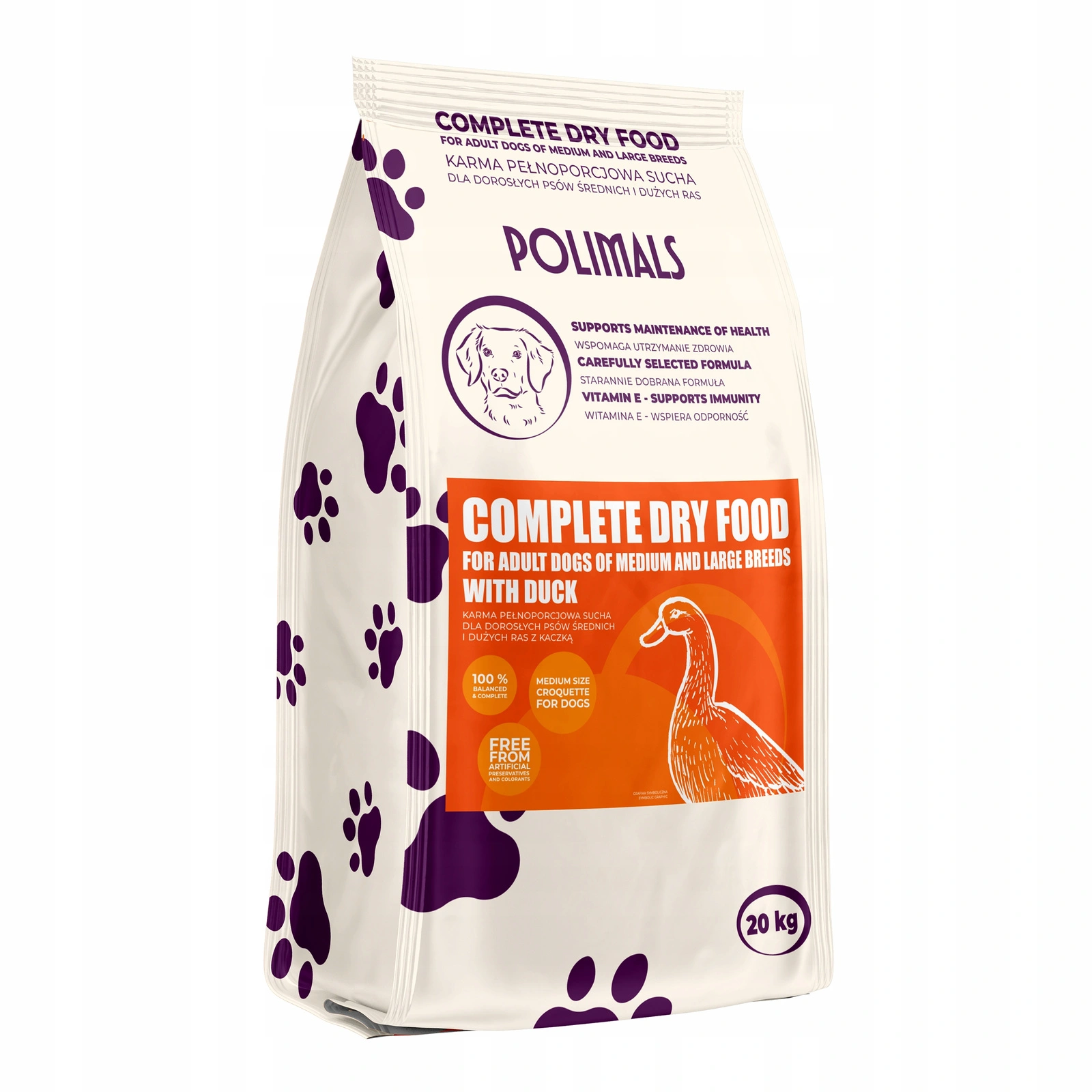 Polimals kaczka adult 20 kg