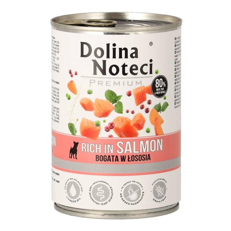 Dolina Noteci Premium łosoś adult 400 g
