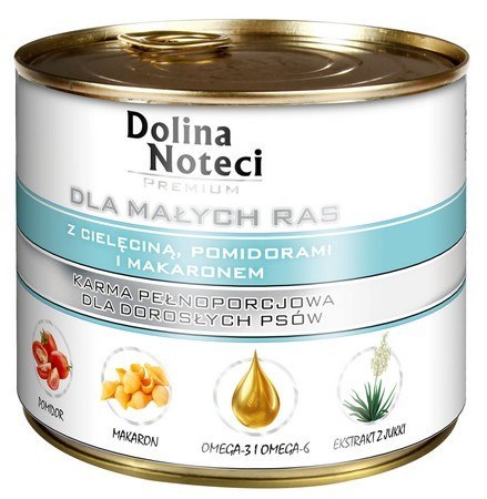Dolina Noteci Premium cielęcina adult małe rasy 185 g