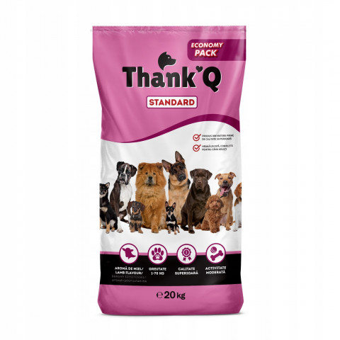 Thank'Q Standard jagnięcina adult 20 kg