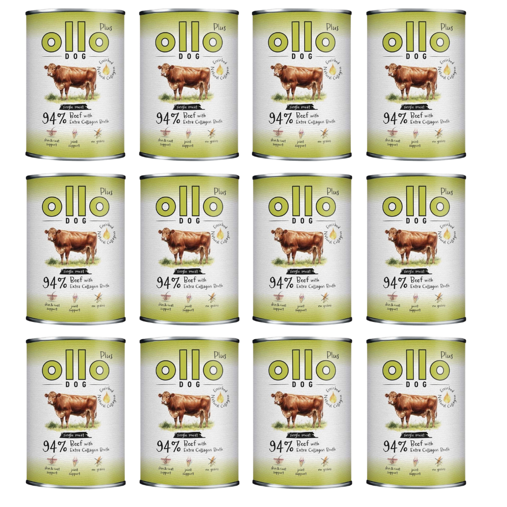 Ollo Plus wołowina adult 400 g × 12