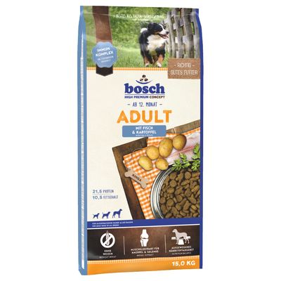 Bosch jagnięcina z ryżem, ryba z ziemniakiem adult 15 kg × 2