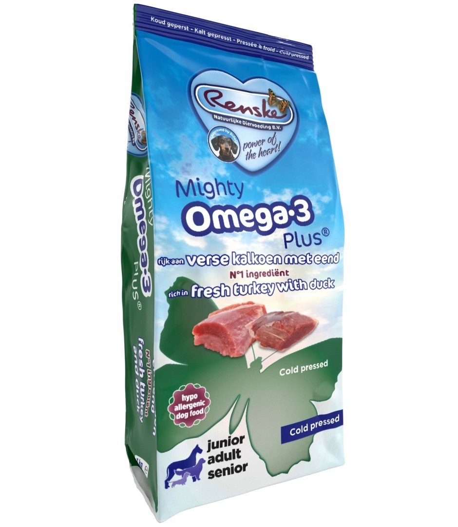 Renske Mighty Omega-3 Plus indyk, kaczka 3 kg
