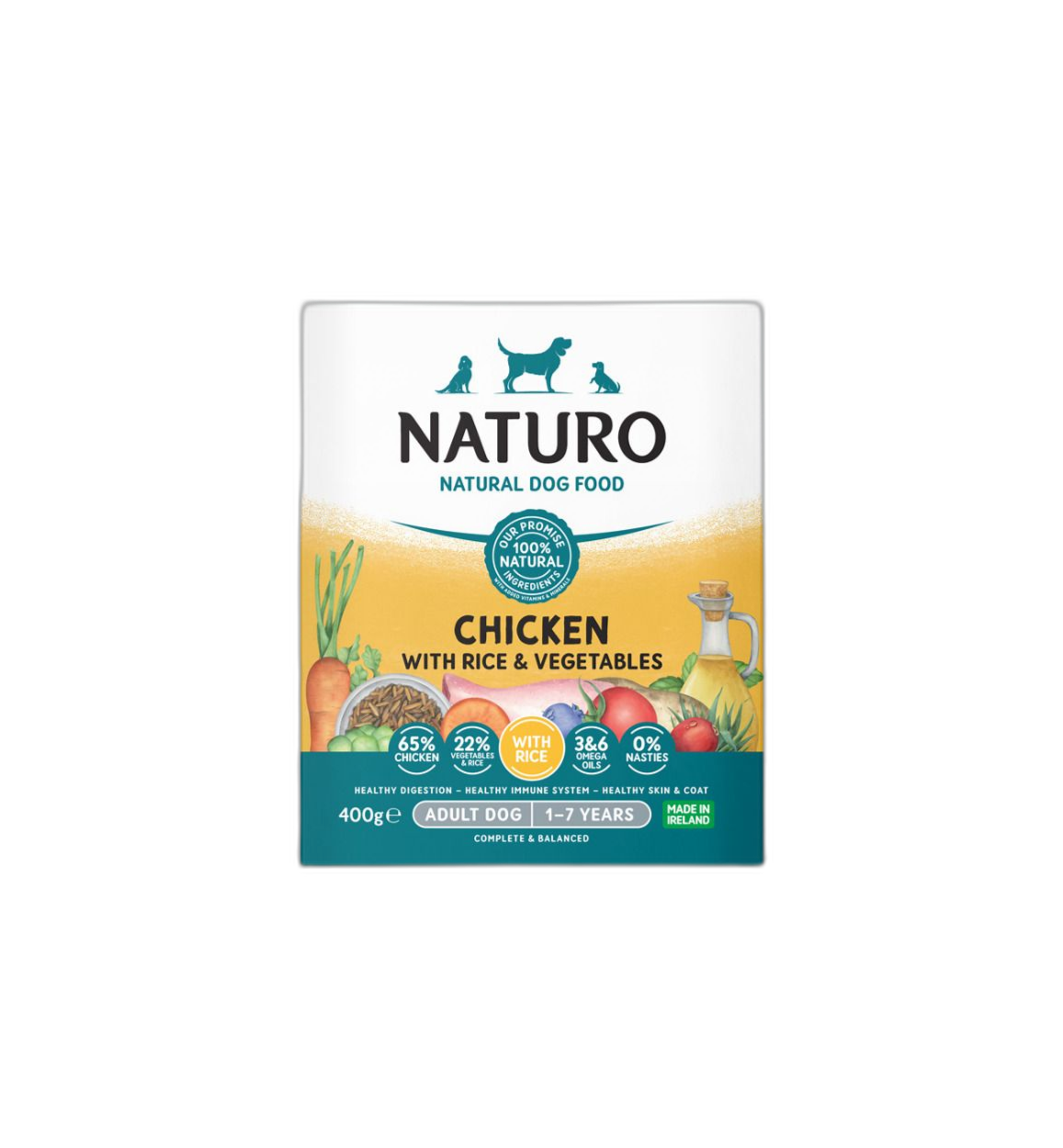 Naturo kurczak adult 400 g