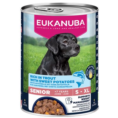 Eukanuba Life Care pstrąg senior 400 g × 6