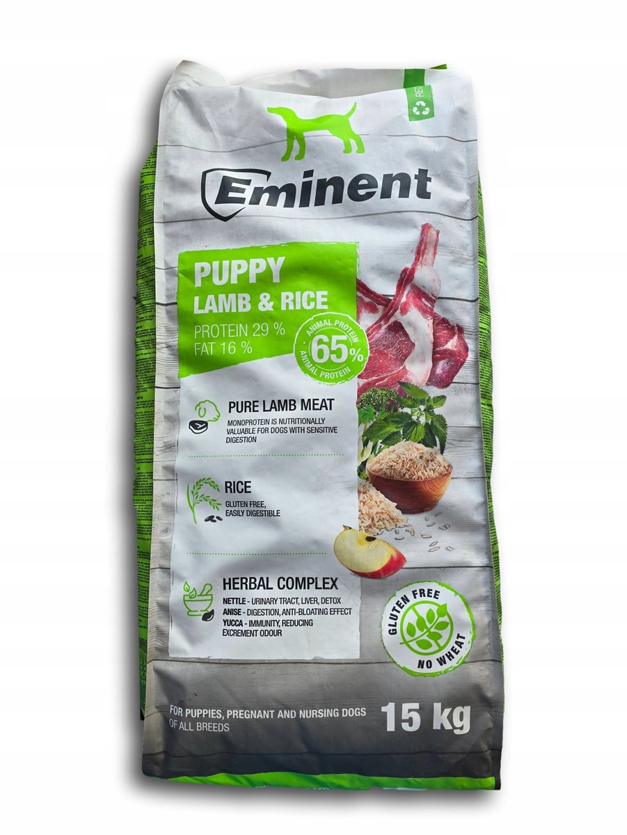 Eminent Premium jagnięcina puppy 15 kg