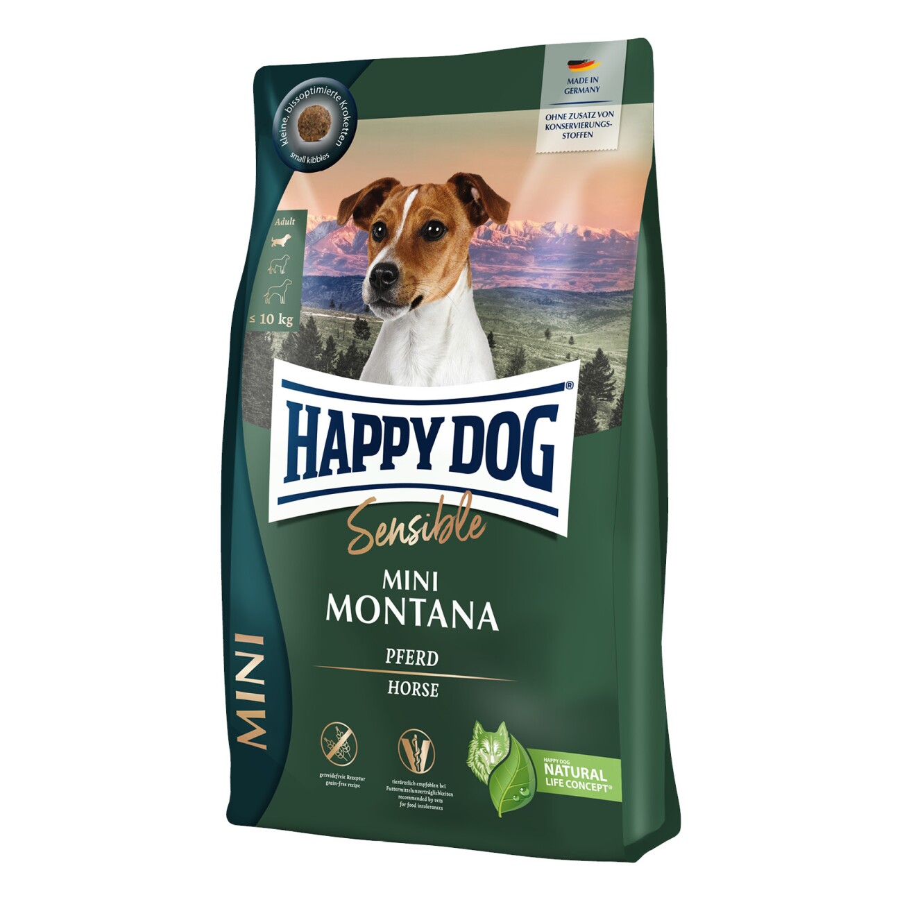 Happy Dog Sensible konina adult małe rasy 800 g