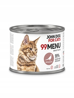 John Dog 99 Menu bażant w galaretce adult 200 g × 6